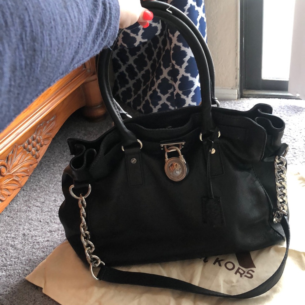 MK Michael Kors Satchel Leather